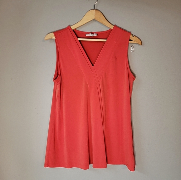 Dana Buchman Tops - 3/$15 💖 Dana Buchman Blood Orange Blouse Medium